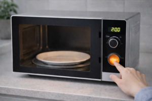 電子レンジが温まらないトラブルのイメージ