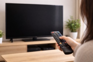 テレビが映らないトラブルのイメージ