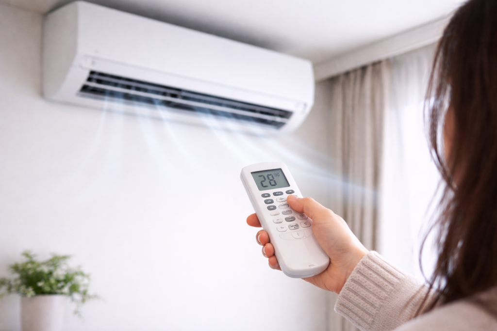 エアコンが冷えないトラブルのイメージ